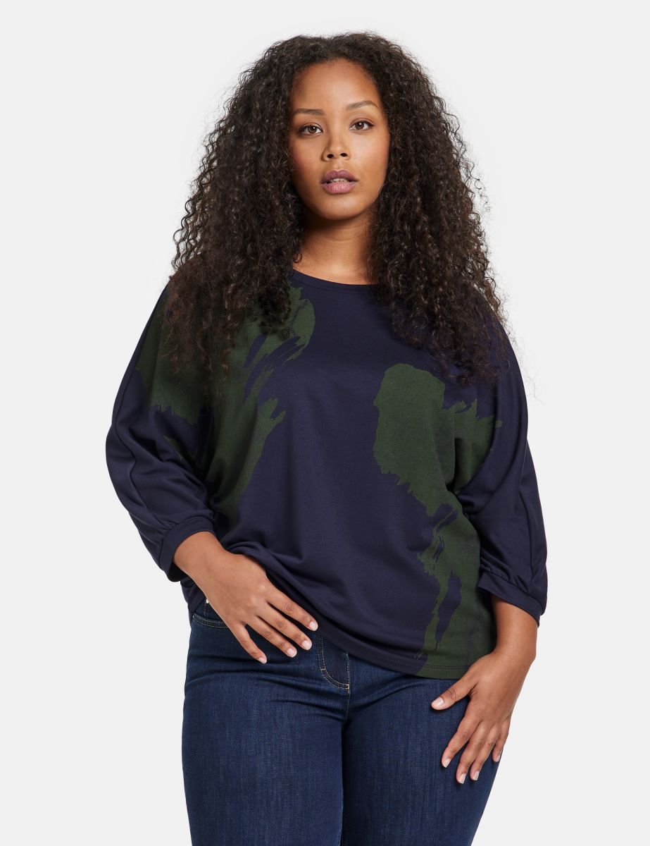 Blue 2025 green sweatshirt