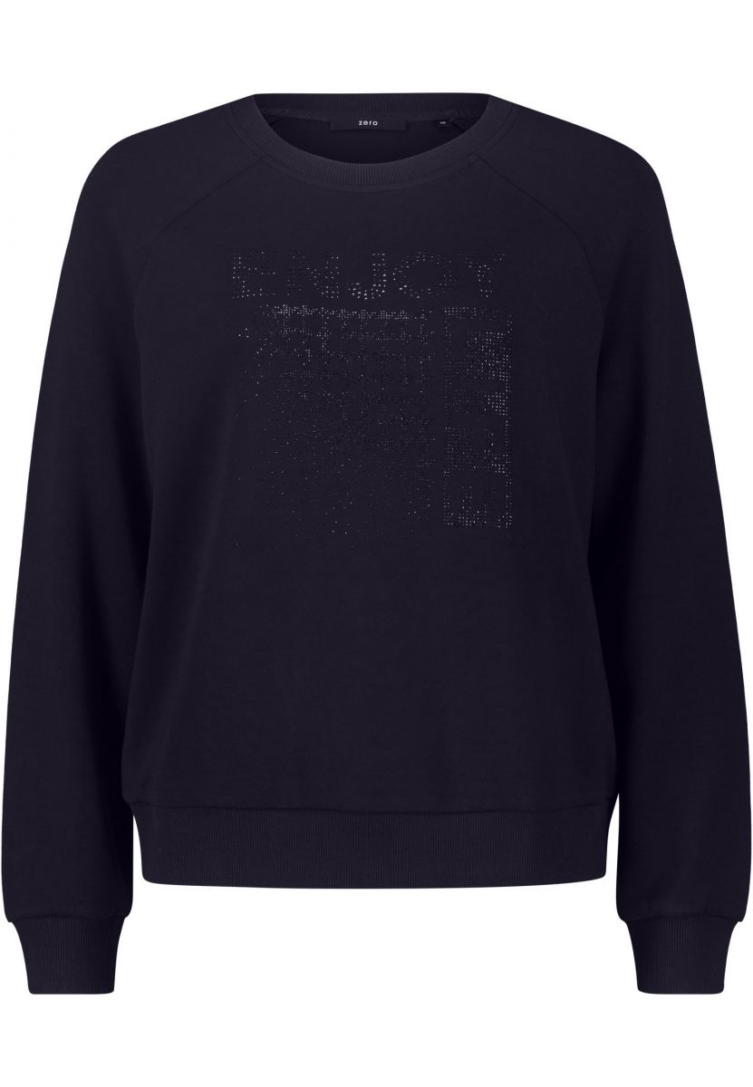 Black white outlet sweatshirt