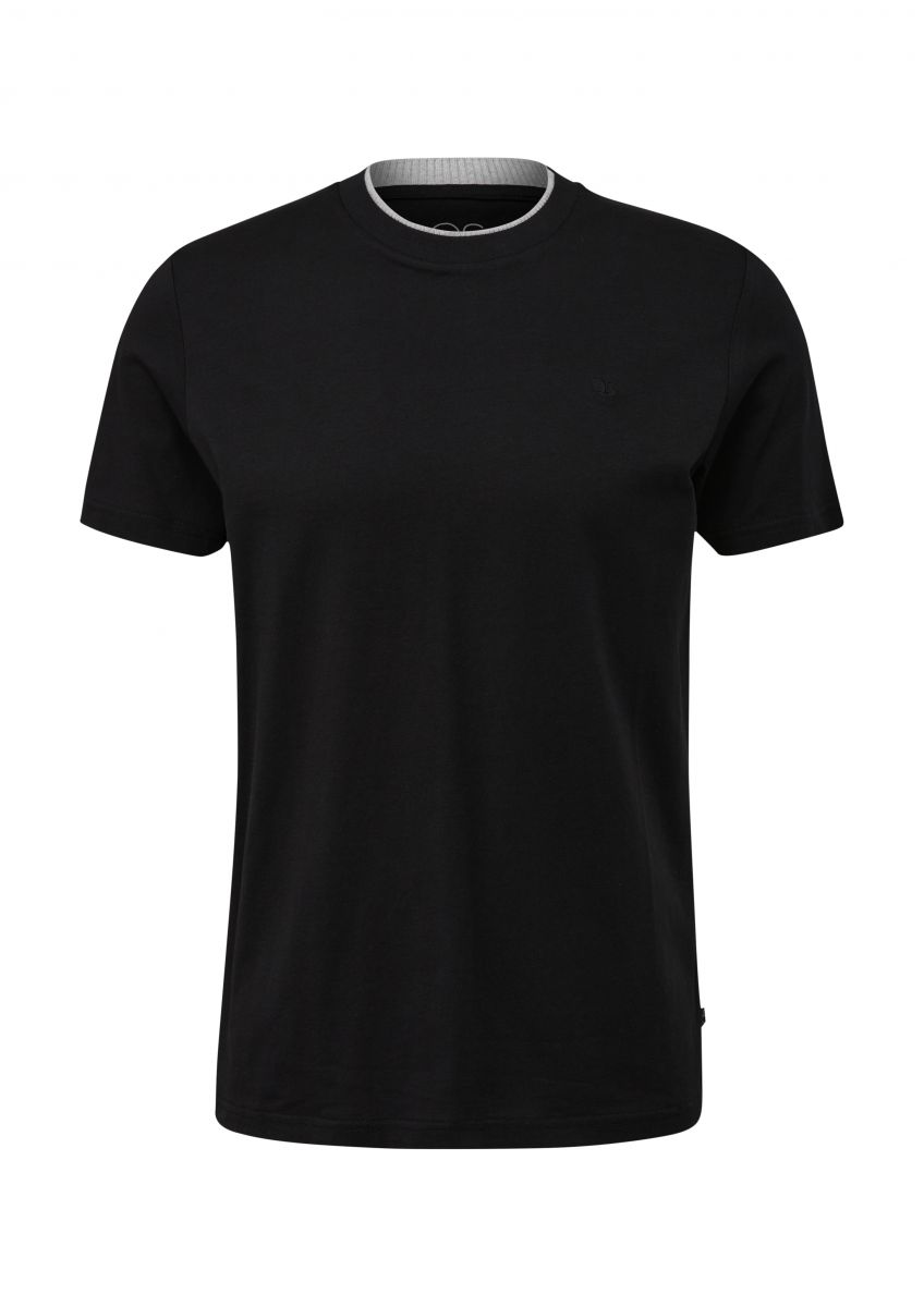 Black t 2025 shirt crew neck