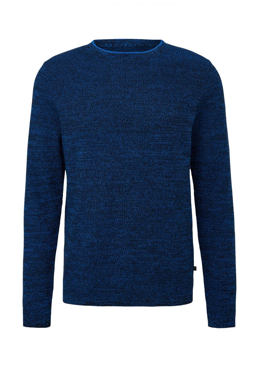 Blue sale knitted sweater