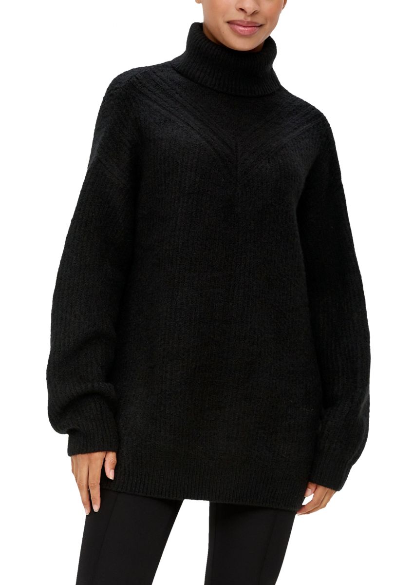 Black sale woolen jumper