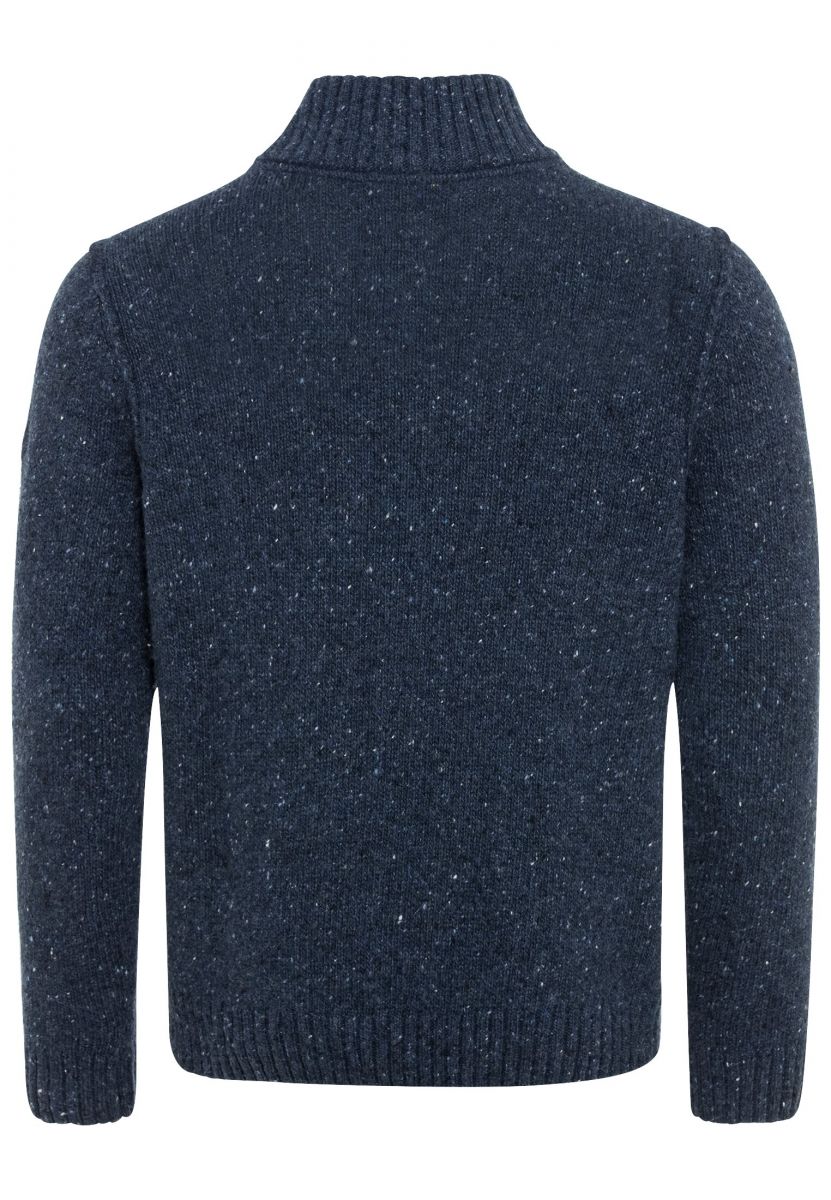 Blue merino wool outlet jumper