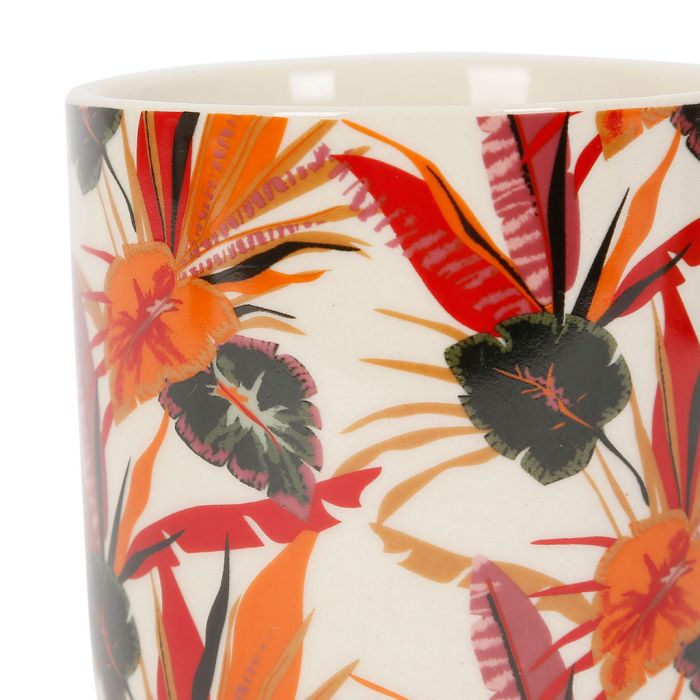 SEMA Design Set de bols avec plateau (Ø20.5cm) - beige/vert (Multi)