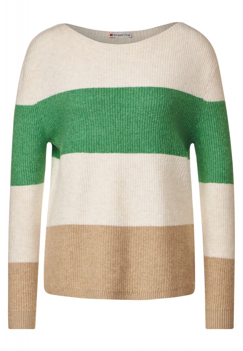 One stripe outlet sweater