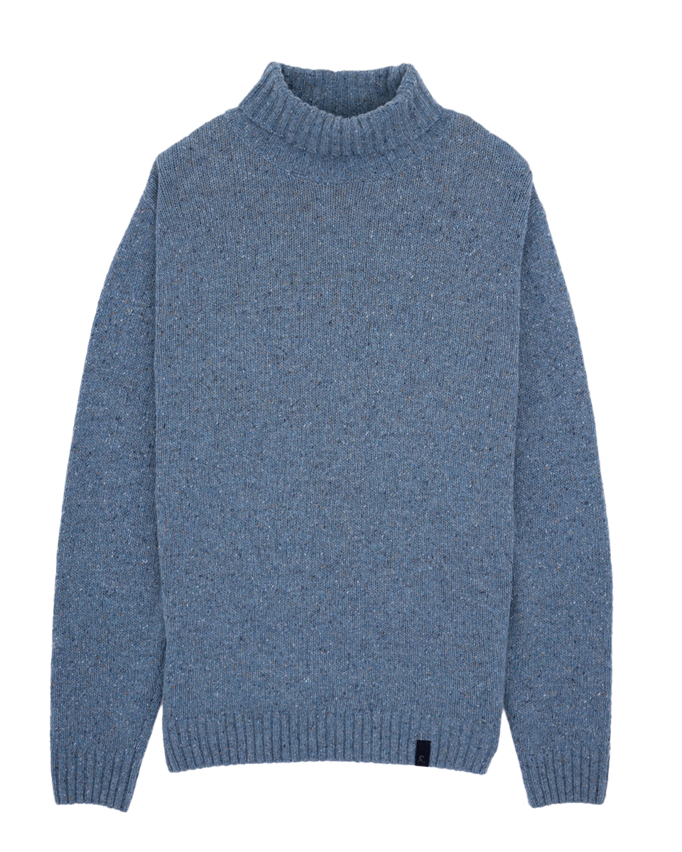 Blue 2025 sweater turtleneck