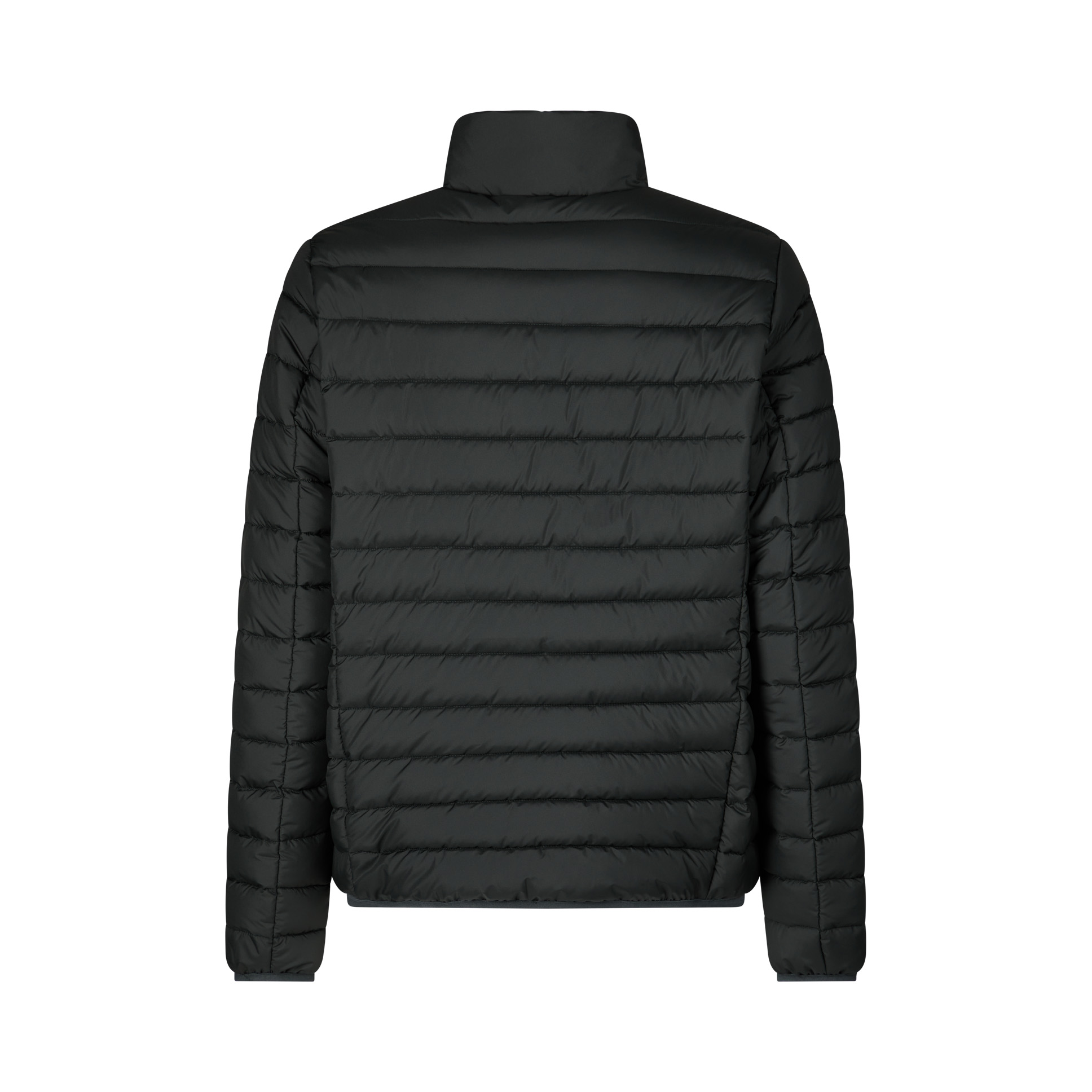 Black shop quilted coat