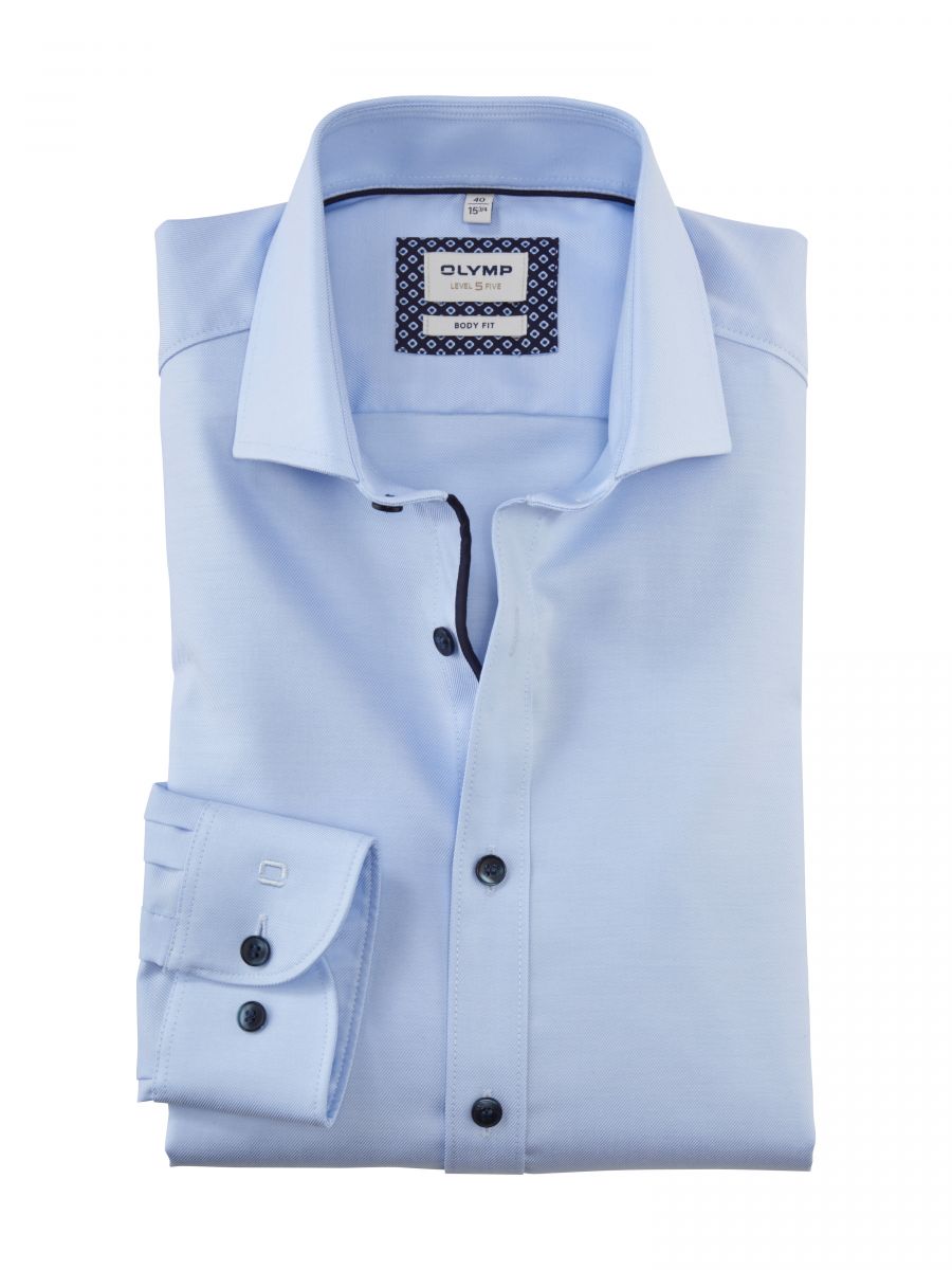 Blue 2025 business shirt