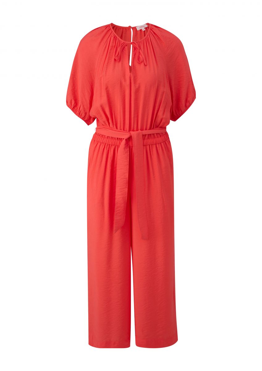 s.Oliver Red Label Jumpsuit made of viscose blend orange 2590 46