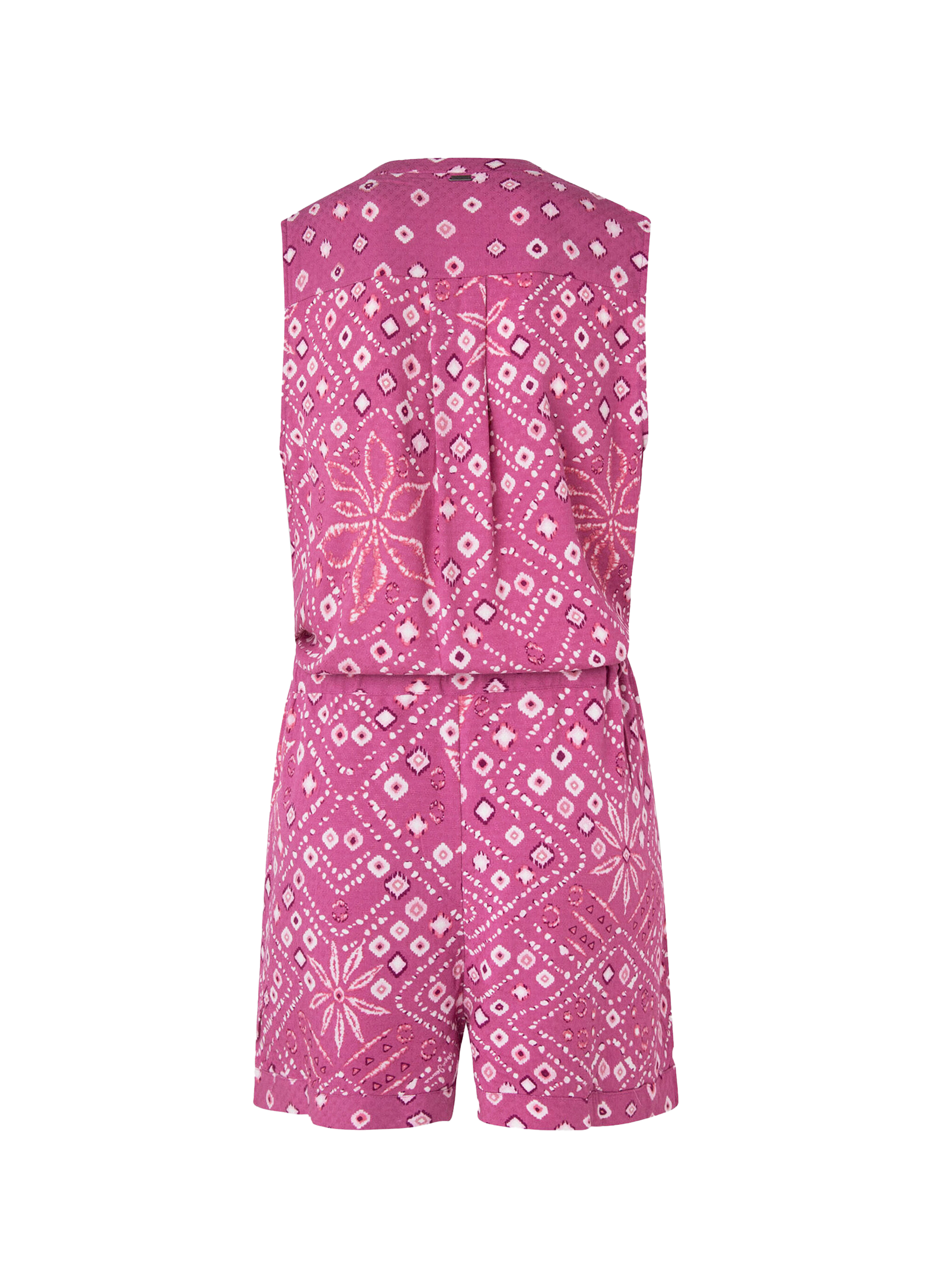 Pepe Jeans London Jumpsuit mit geometrischem Muster pink 363 XS