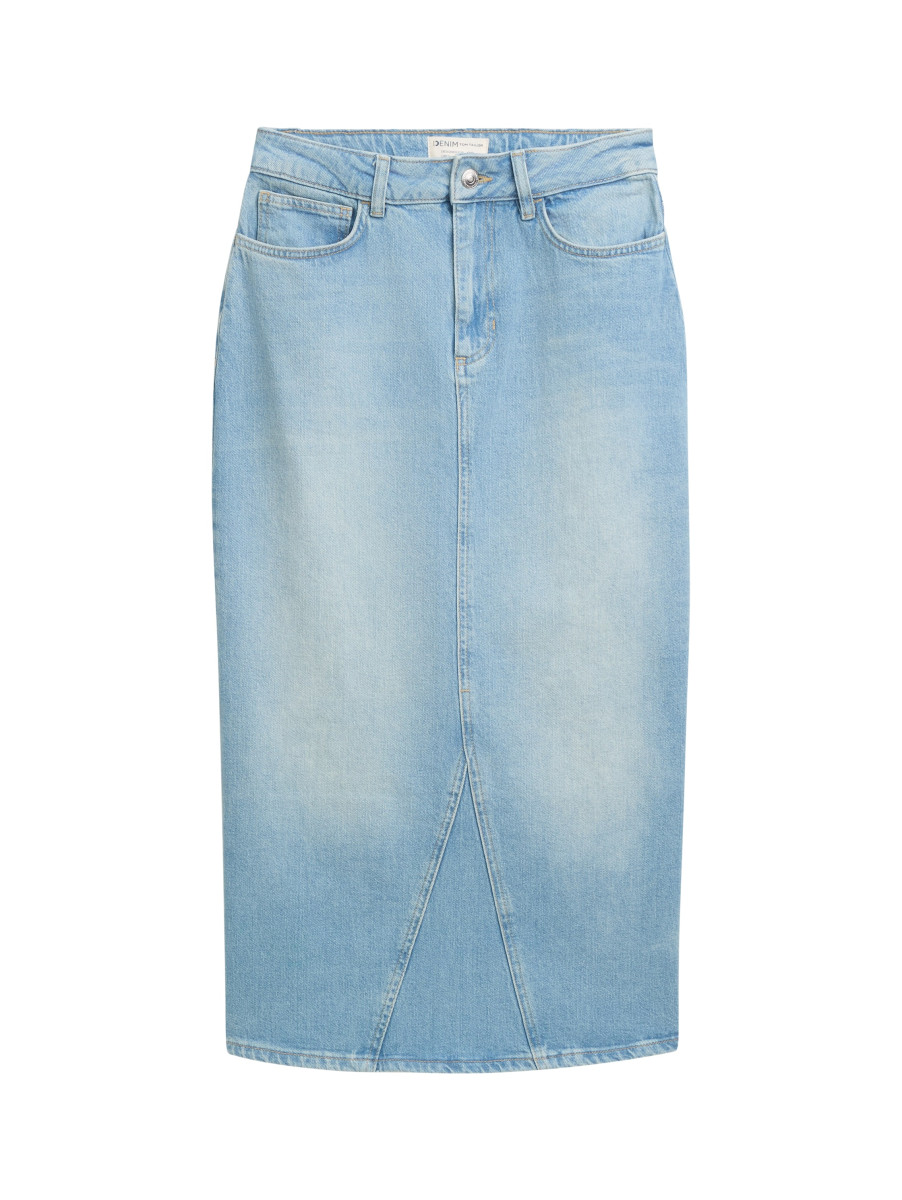 Jupe midi denim best sale