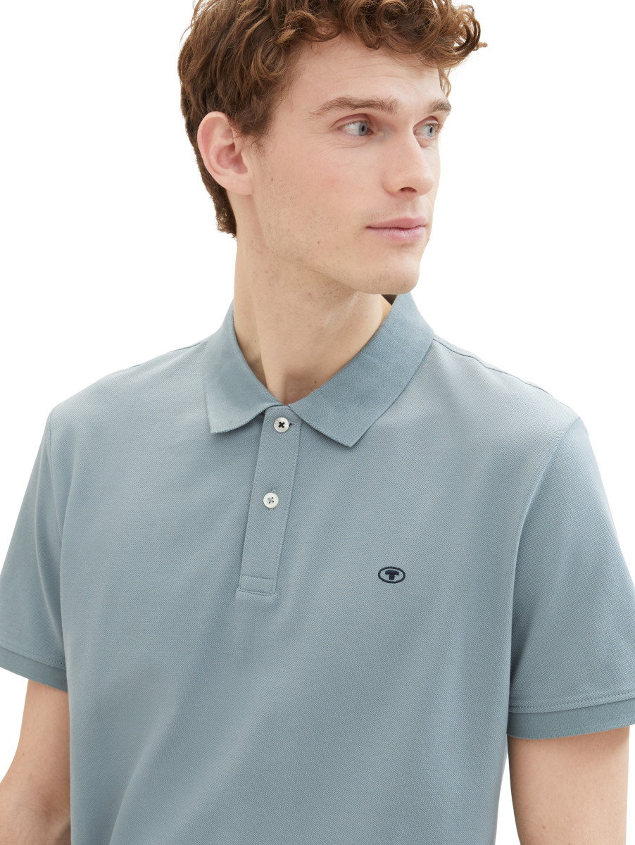 Tom Tailor Basic Poloshirt - grün (27475)