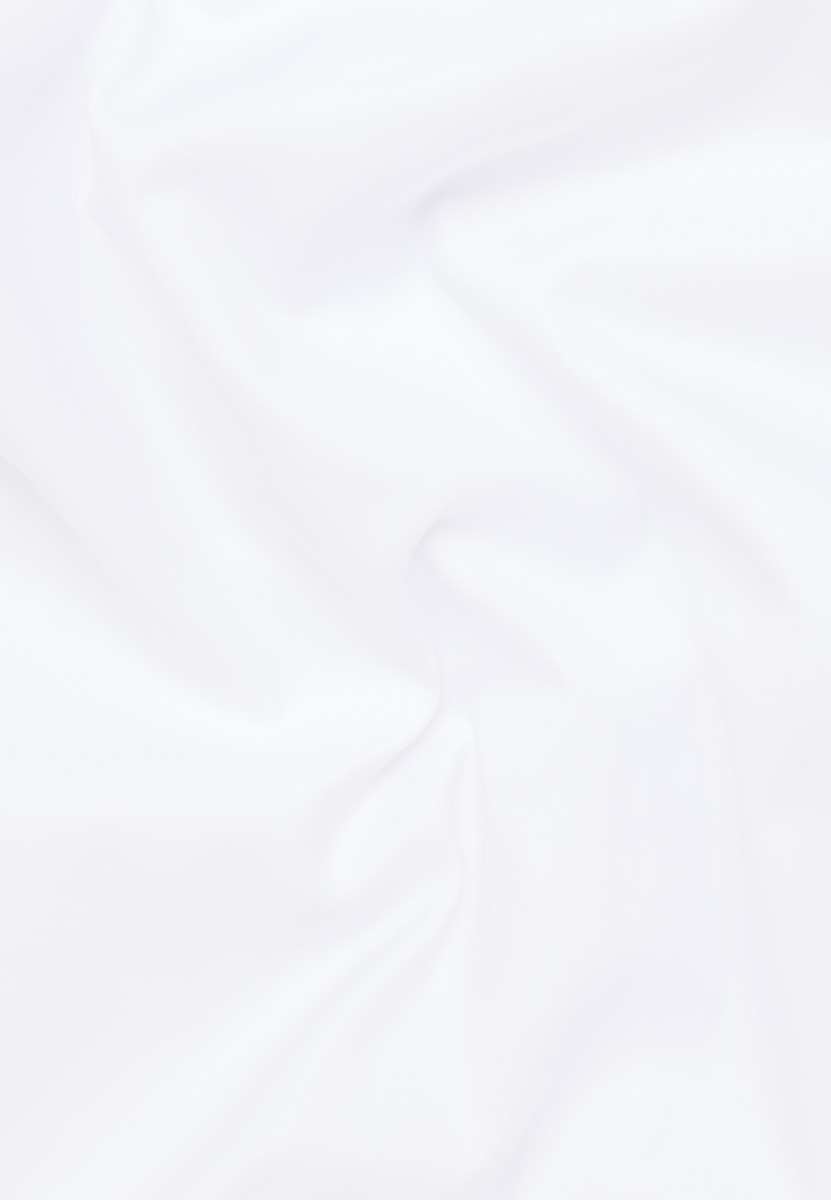 Eterna Modern Fit: long sleeve shirt - white (00)