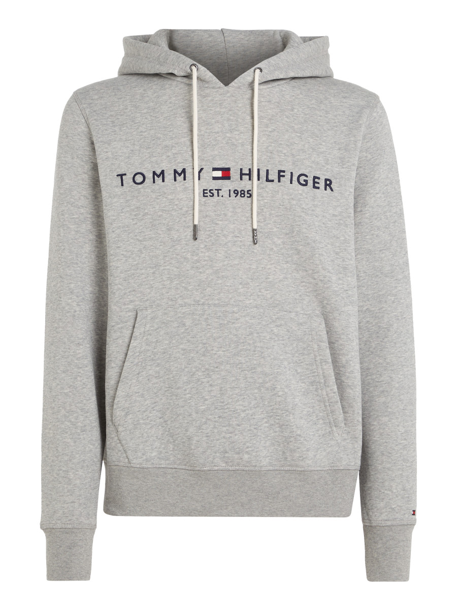 Tommy Hilfiger Organic cotton hoodie gray 501 M