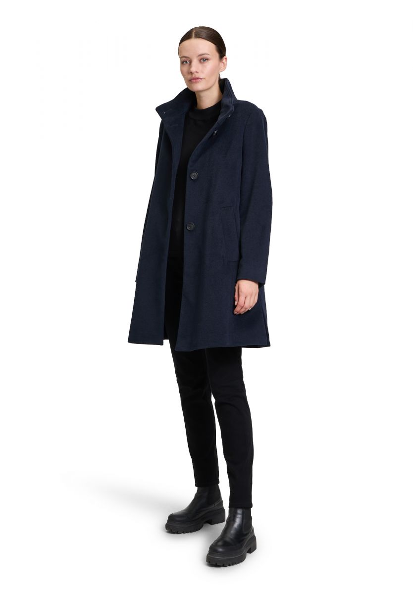 Betty Barclay Wool coat blue 8538 42