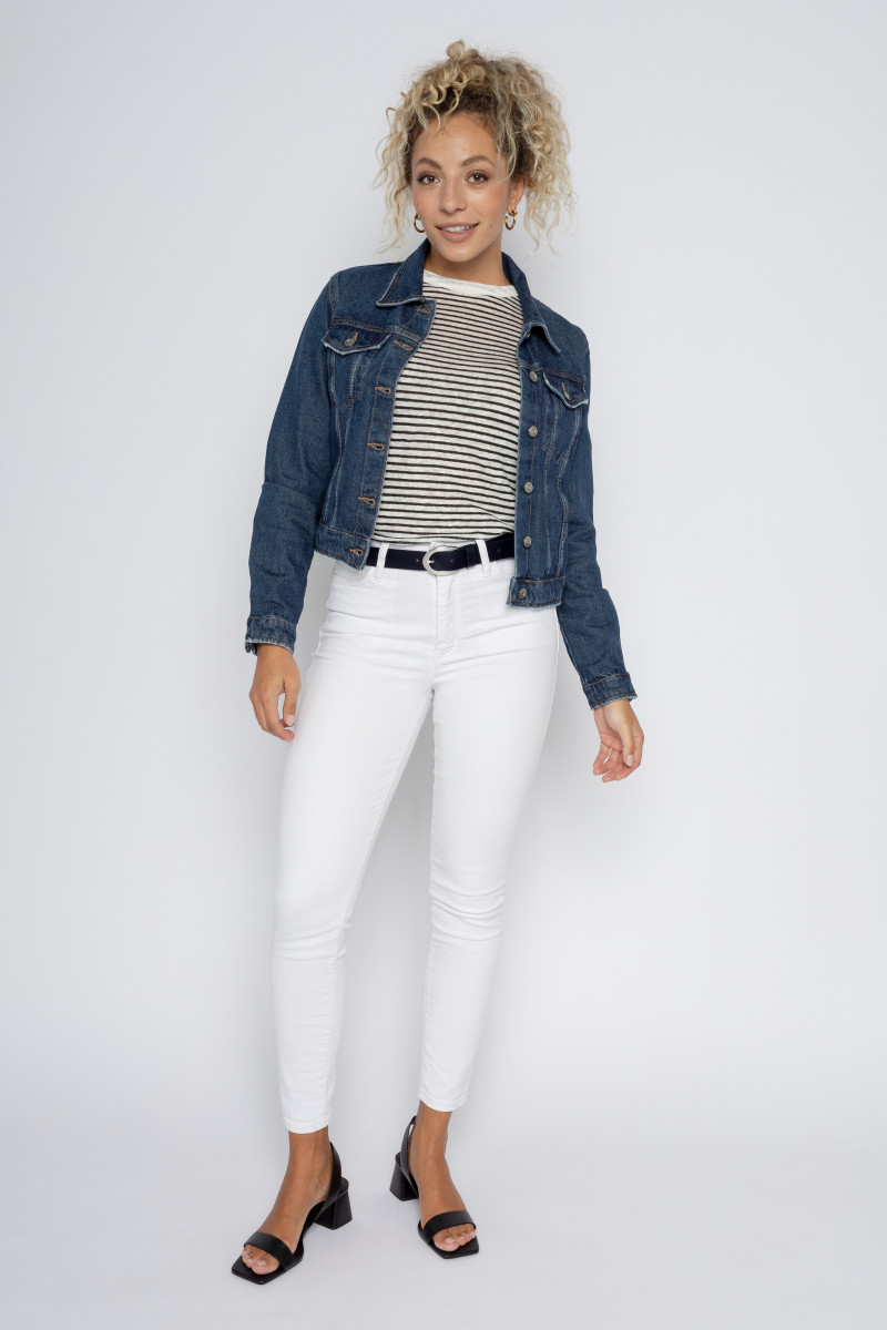 Vanzetti Leather belt - blue (0480)