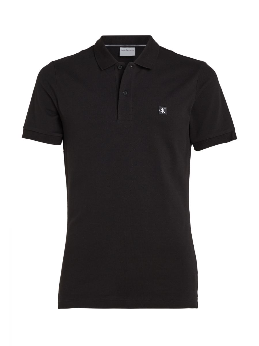 Calvin Klein Jeans Polo Slim Fit - schwarz (BEH)