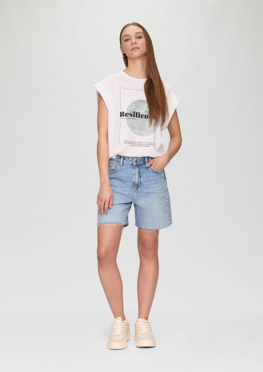 Relaxed fit bermuda shorts on sale