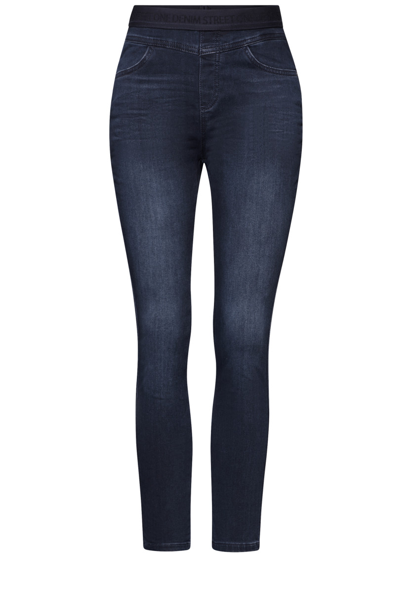 Street One Jegging thermique bleu (15986) 34/28