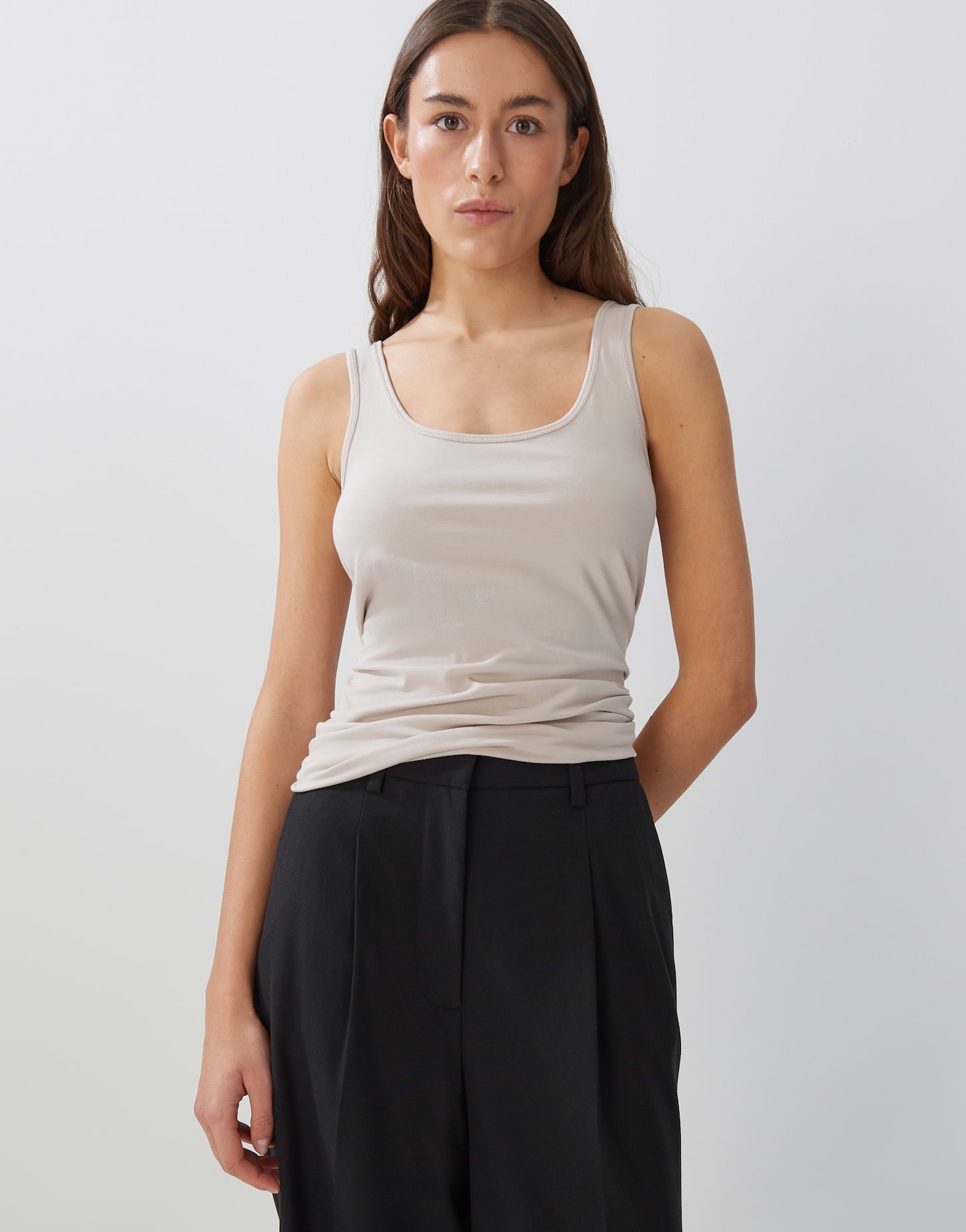 someday Tank top - beige (2063)