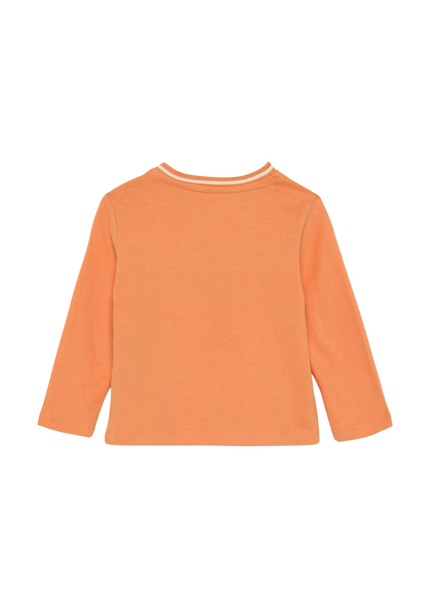 S.Oliver Kinder Longsleeve Aus Sweat - Bequem & Mit Druckknöpfen