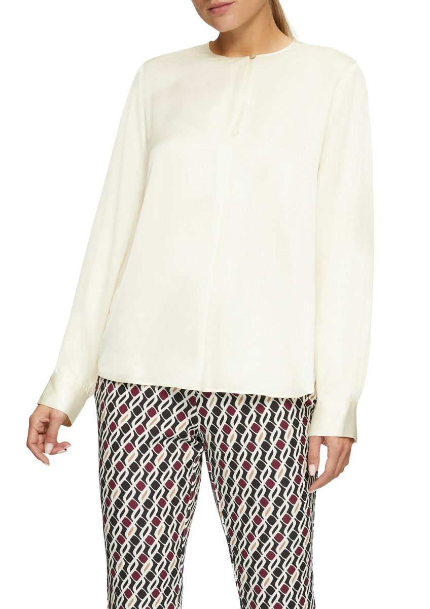 Chemisier Femme S.Oliver - Manches Courtes Et Coupe Classique En Tissu Doux
