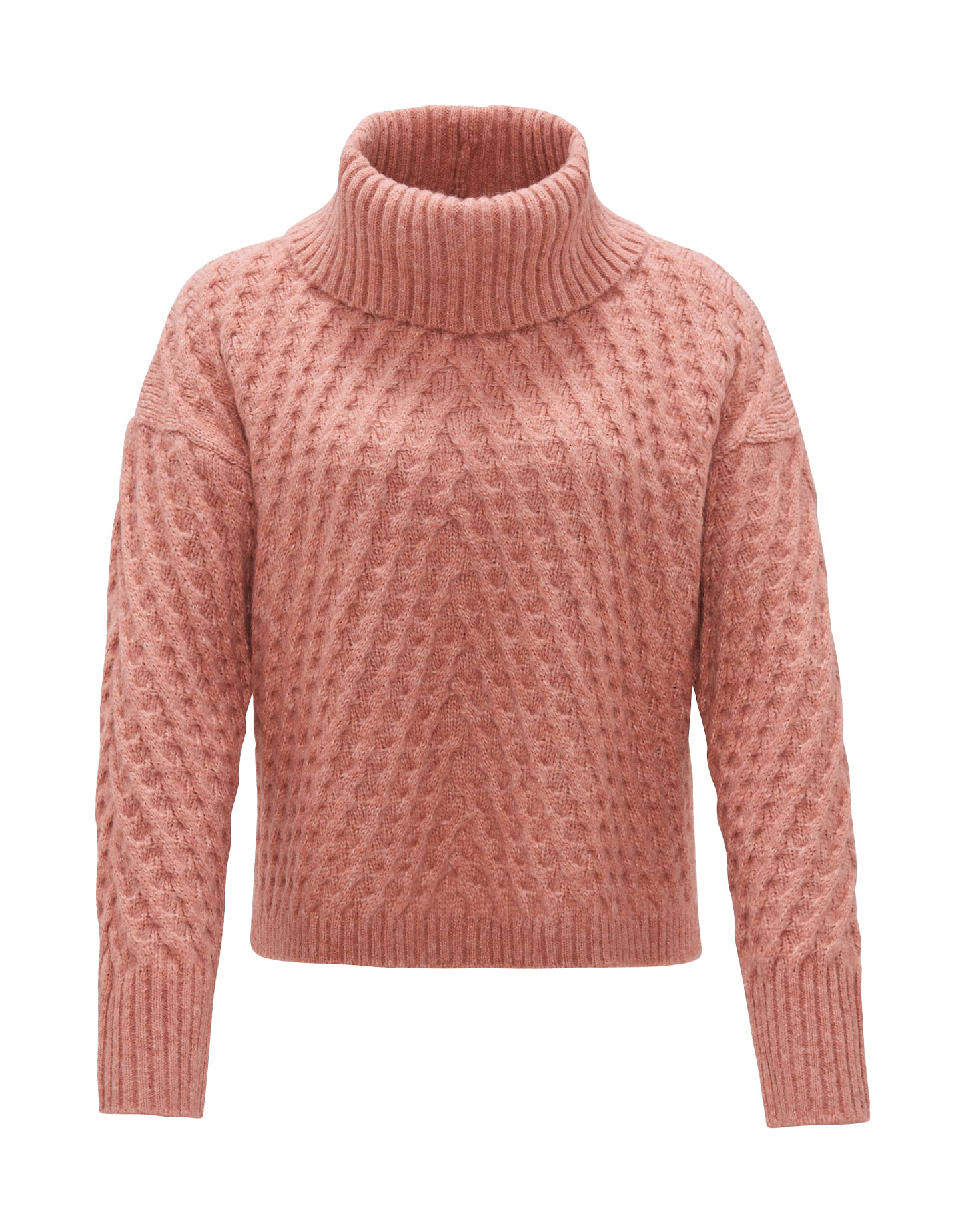 Opus Chunky knit jumper Plinea pink (40029) 44