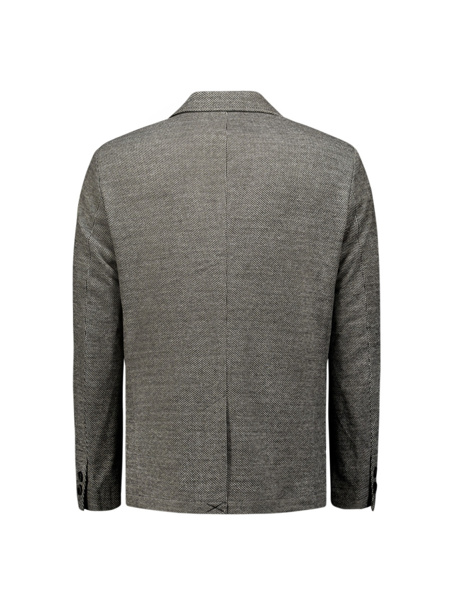 No Excess Blazer in stretch jersey - black (020)