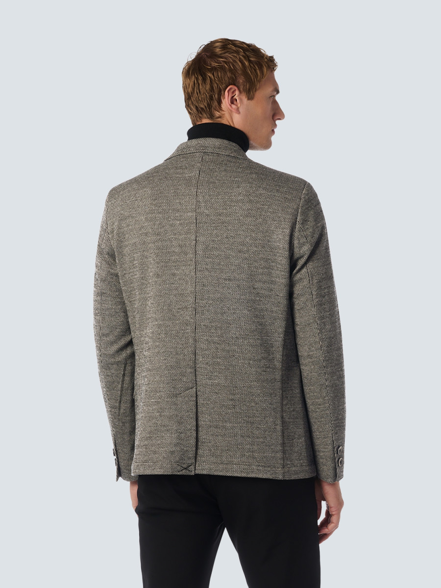 No Excess Blazer in stretch jersey - black (020)