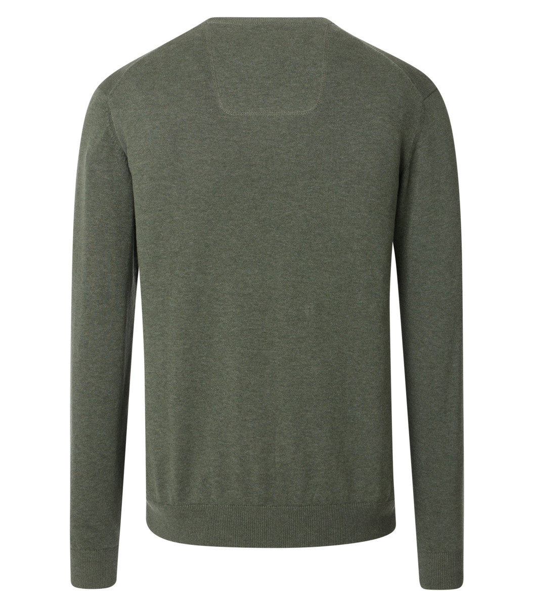Casamoda V-neck jumper - green (325)