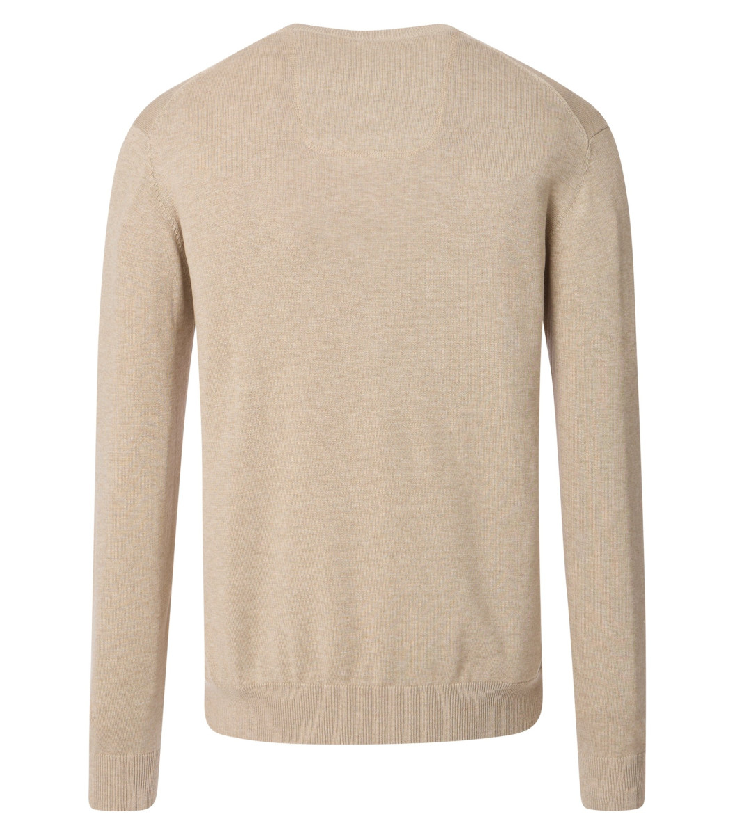 Casamoda V-neck jumper - beige (657)