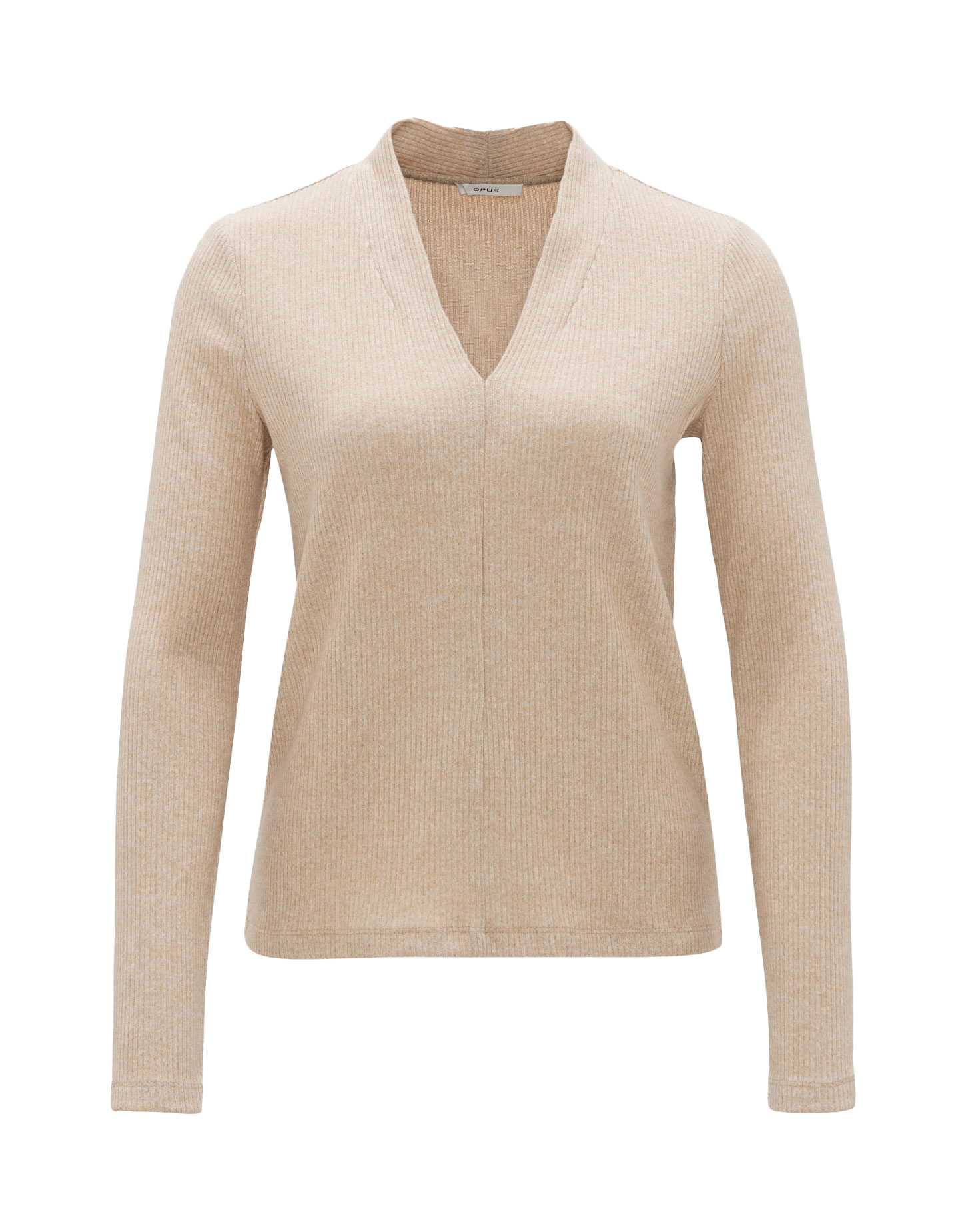 OPUS Damen Langarmshirt SONNU - Boxy Fit Aus ECOVERO™ Viskose, Lässiger Oversize Look