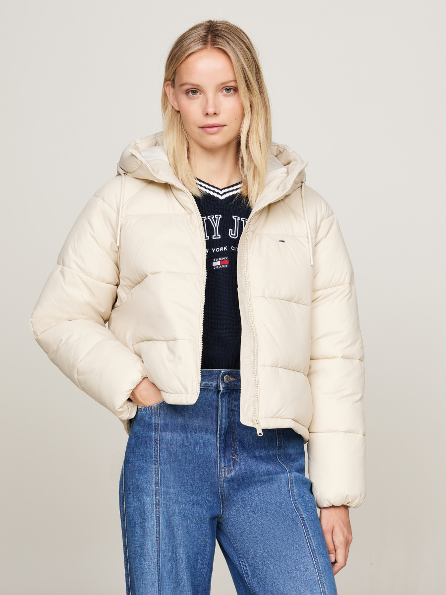 Tommy Jeans Doudoune à capuche beige (ACG) M