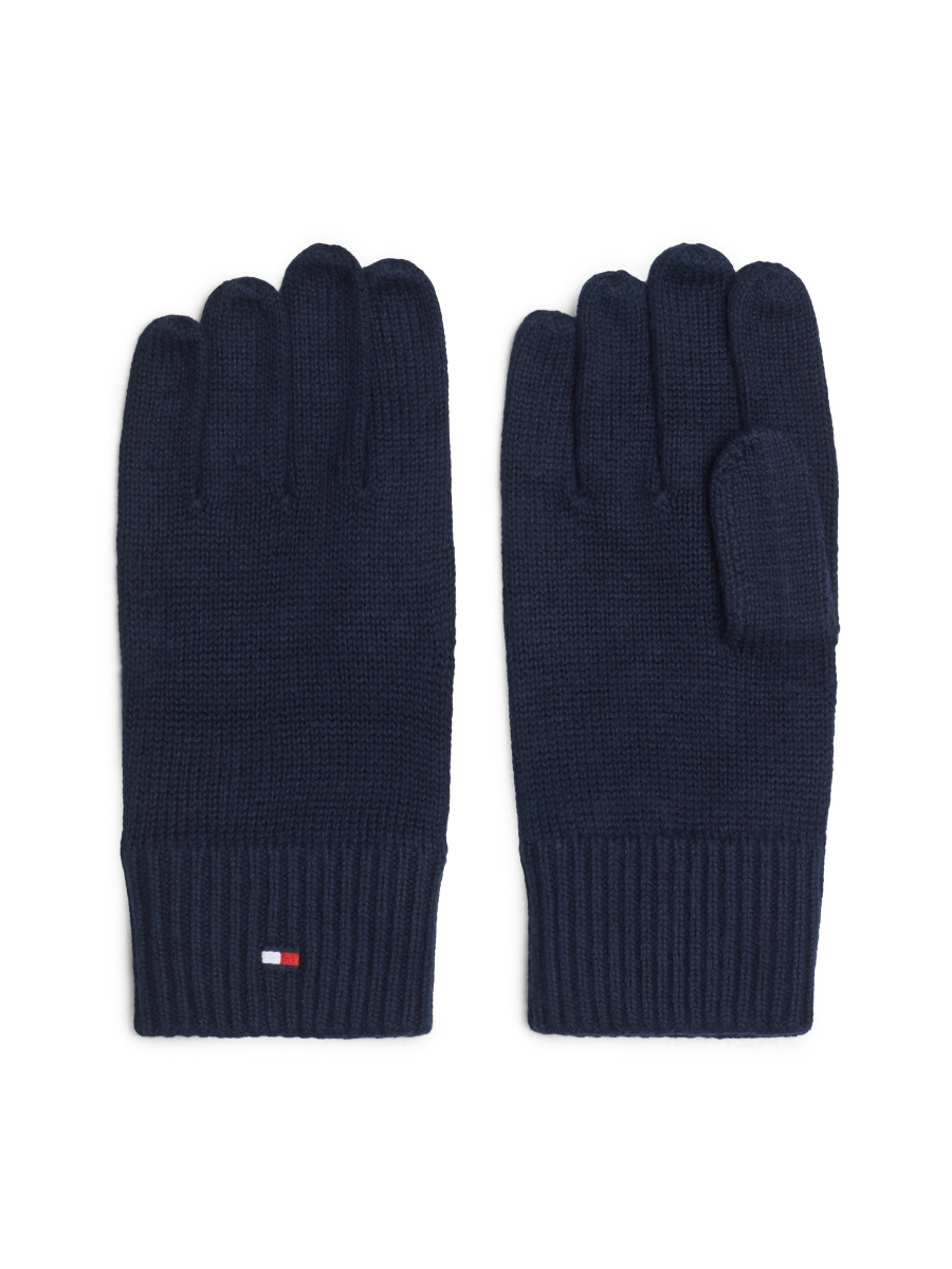 Tommy Hilfiger Gloves with cashmere blue DW6 OS