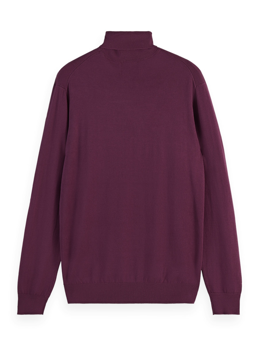 Scotch & Soda Turtleneck sweater - violet (737)