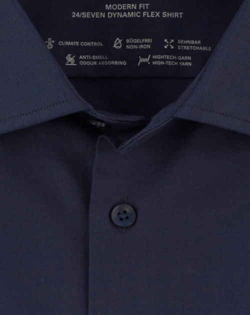 Olymp Modern Fit : Businesshemd - blau (18)