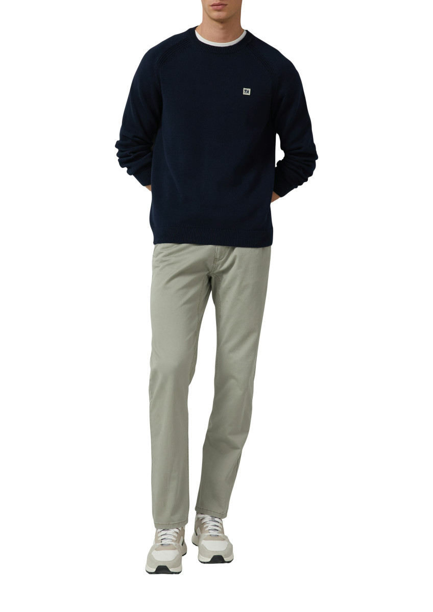 s.Oliver Red Label Strick-Pullover mit Crew Neck - blau (5978)