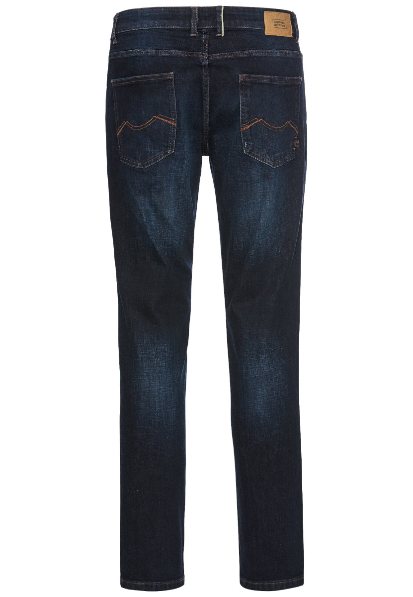 Camel active Regular Fit: 5-Pocket Jeans - blau (47)