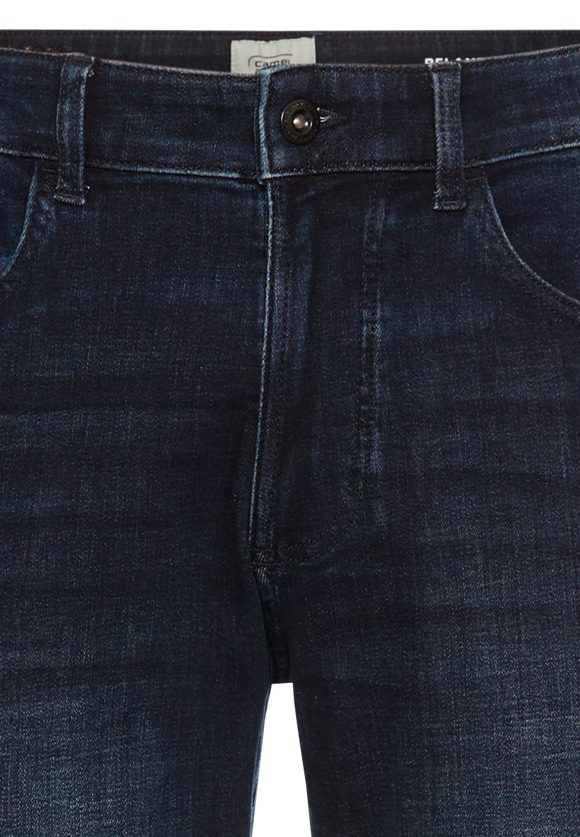 Camel active Relaxed Fit Hose aus Baumwollmischung - blau (47)