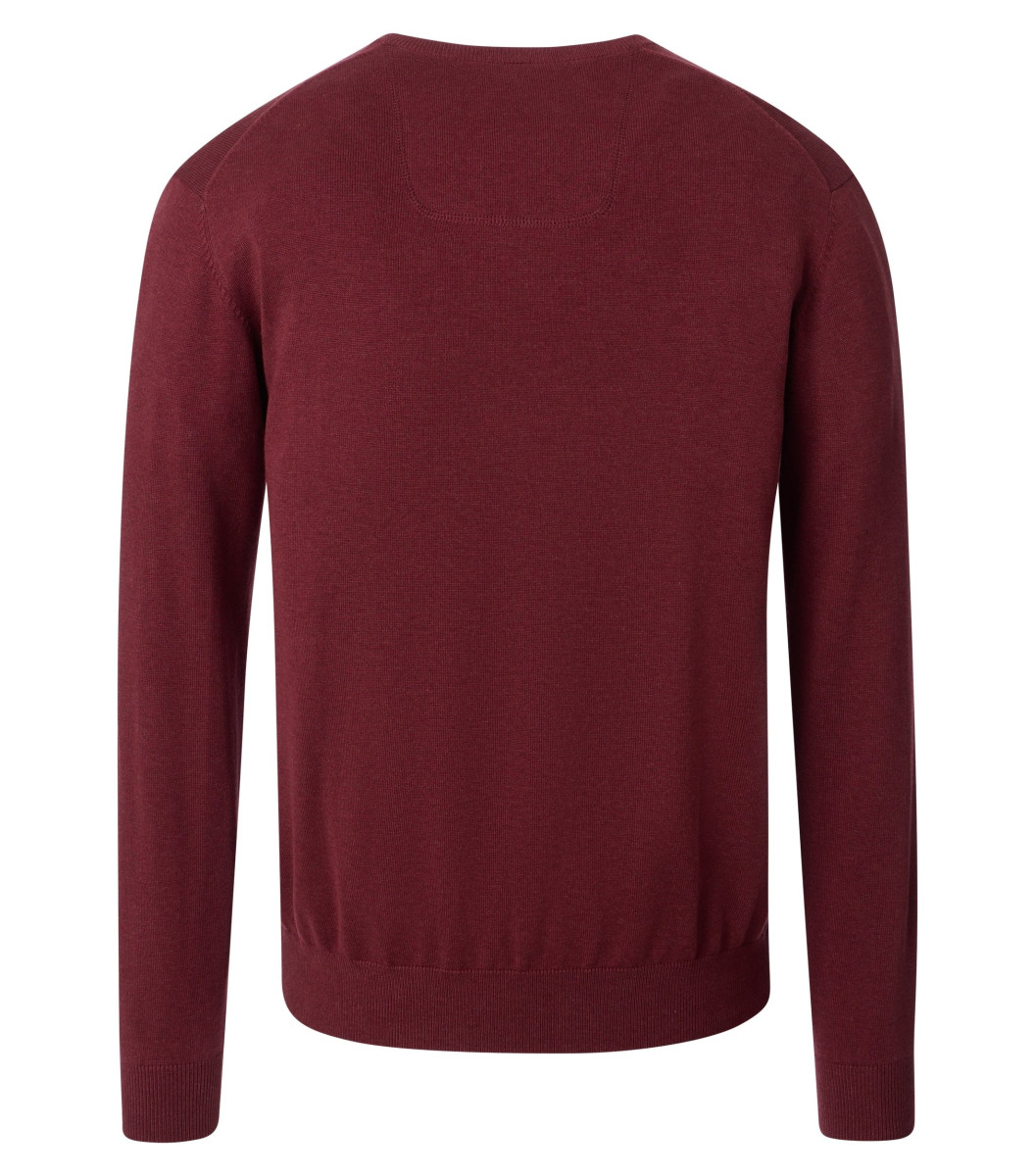 Casamoda V-neck jumper - red (485)