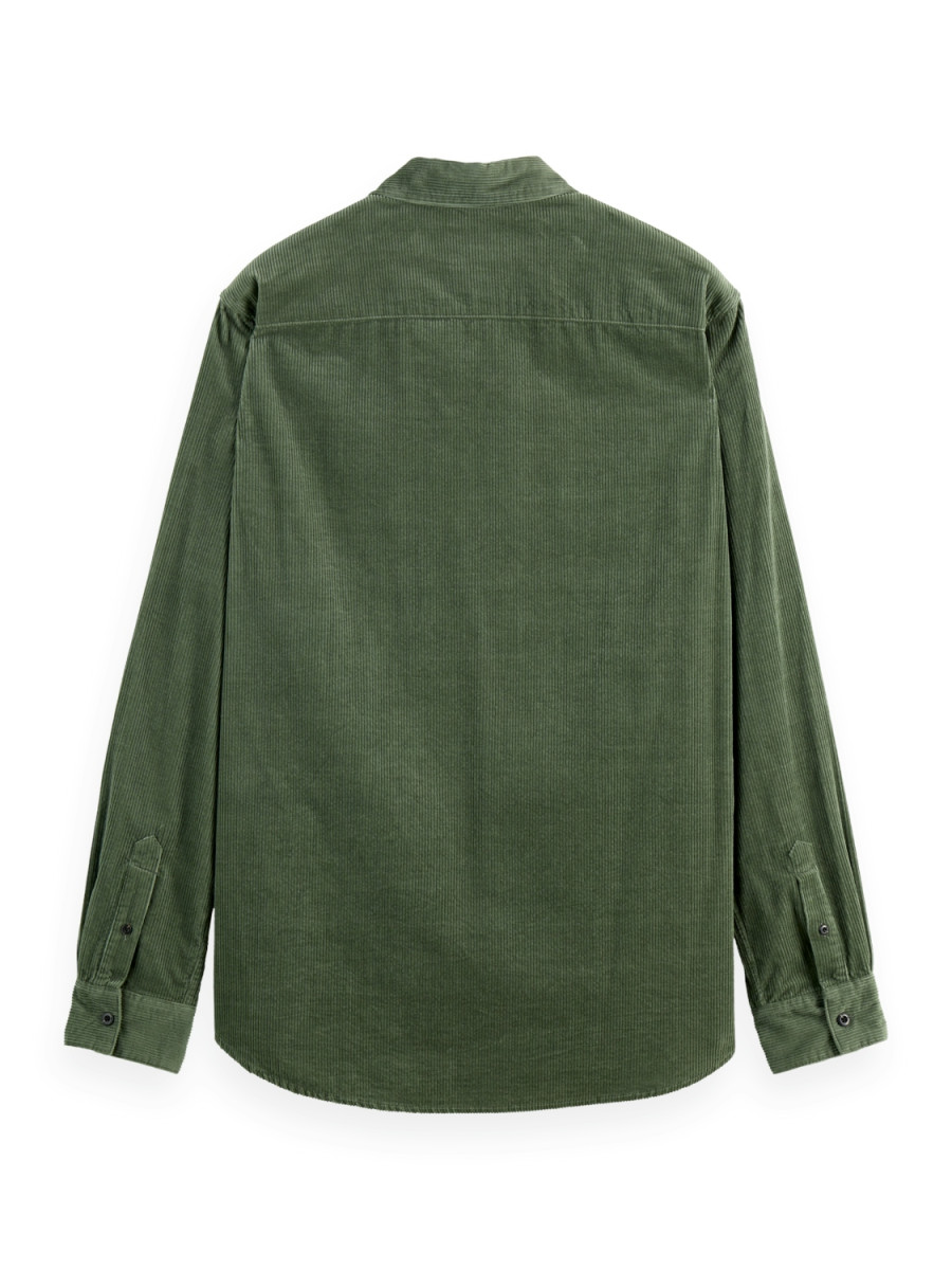 Scotch & Soda Cordhemd im Regular-Fit - grün (250)