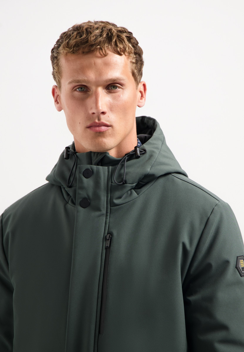 No Excess Softshell-Parka - grün (124)