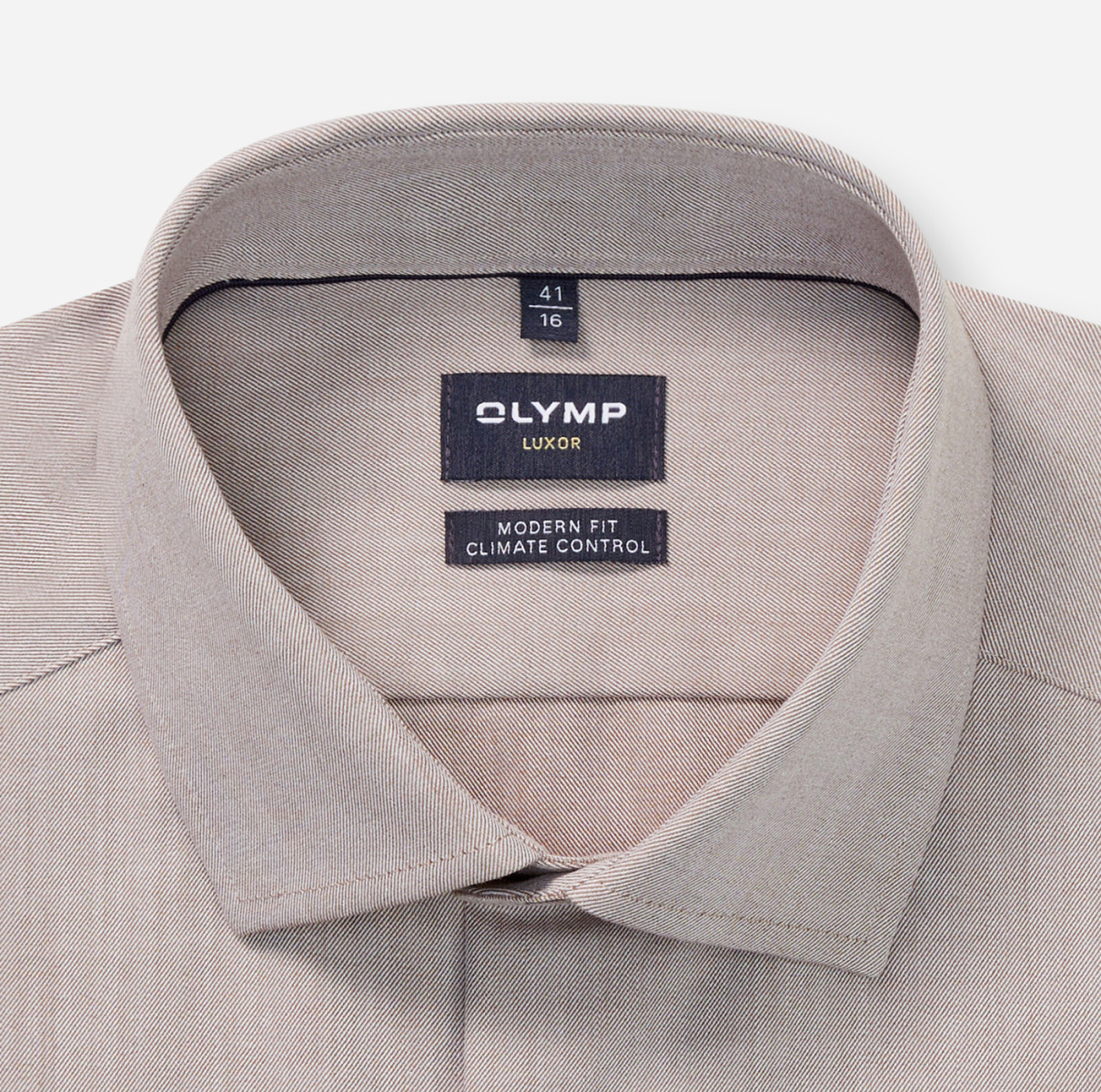 Olymp Modern Fit : Businesshemd - braun (27)