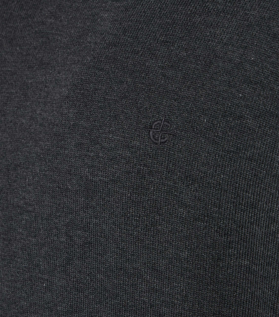 Casamoda V-neck jumper - gray (782)