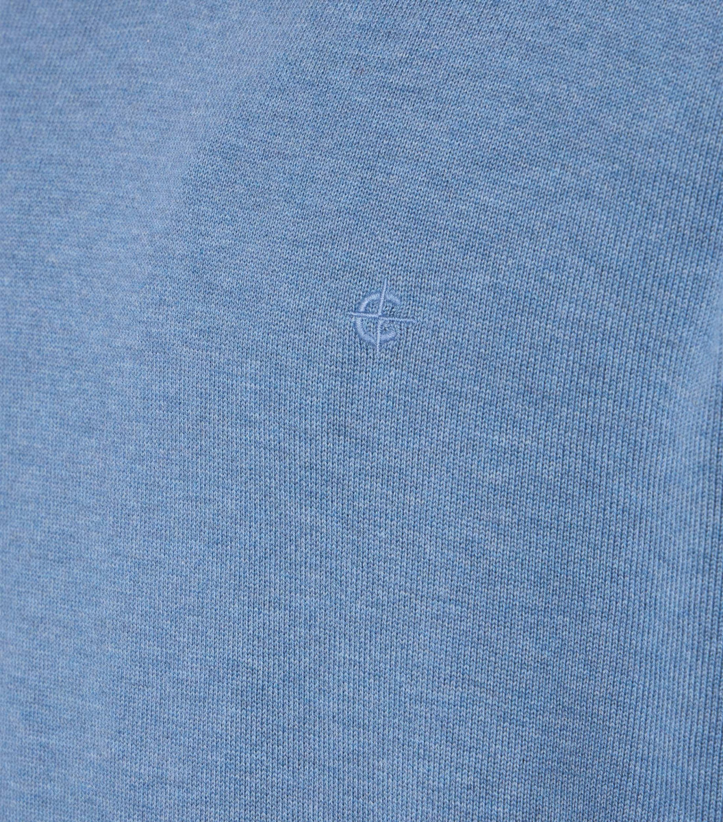 Casamoda V-neck jumper - blue (162)