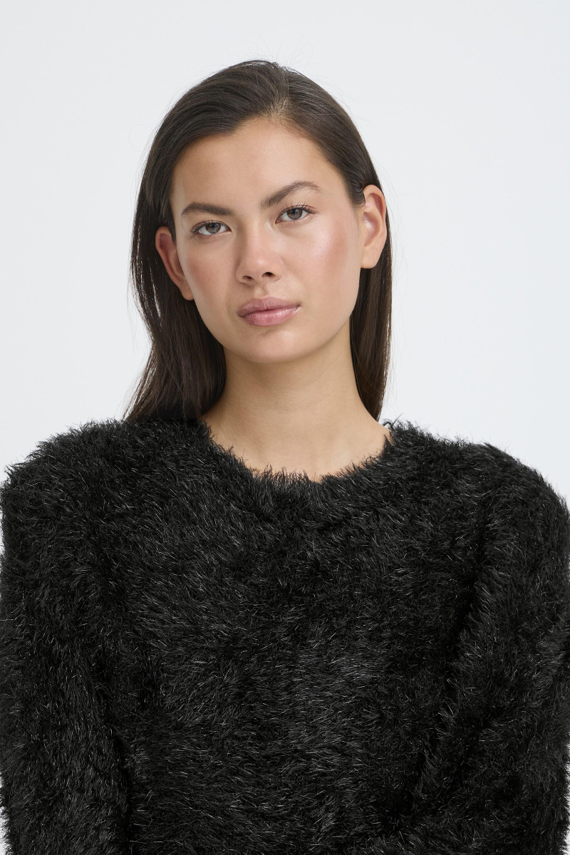 ICHI Pullover - Ihblizi - schwarz (194008)