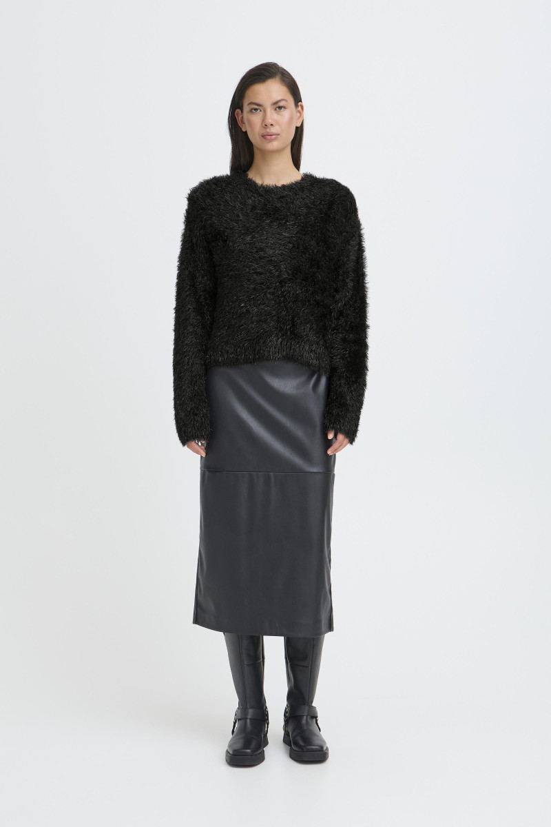 ICHI Pullover - Ihblizi - schwarz (194008)