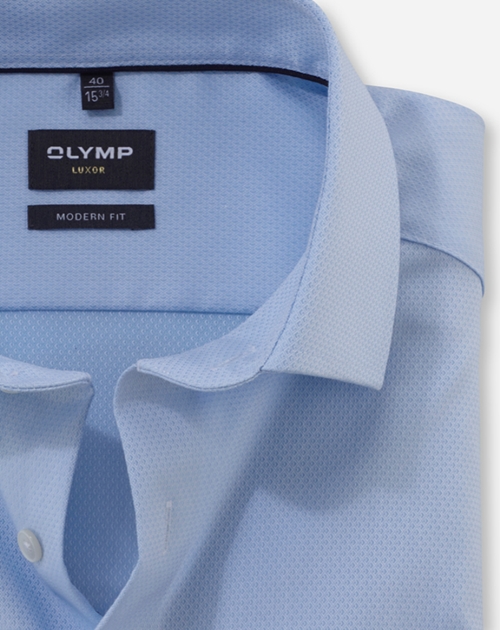 Olymp Modern fit: Shirt - blue (11)