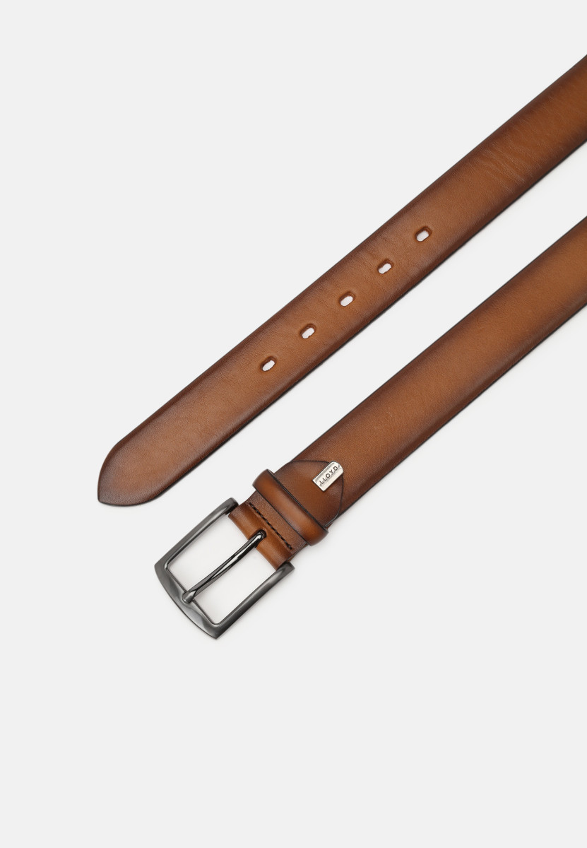 Lloyd Leather belt - brown (11)