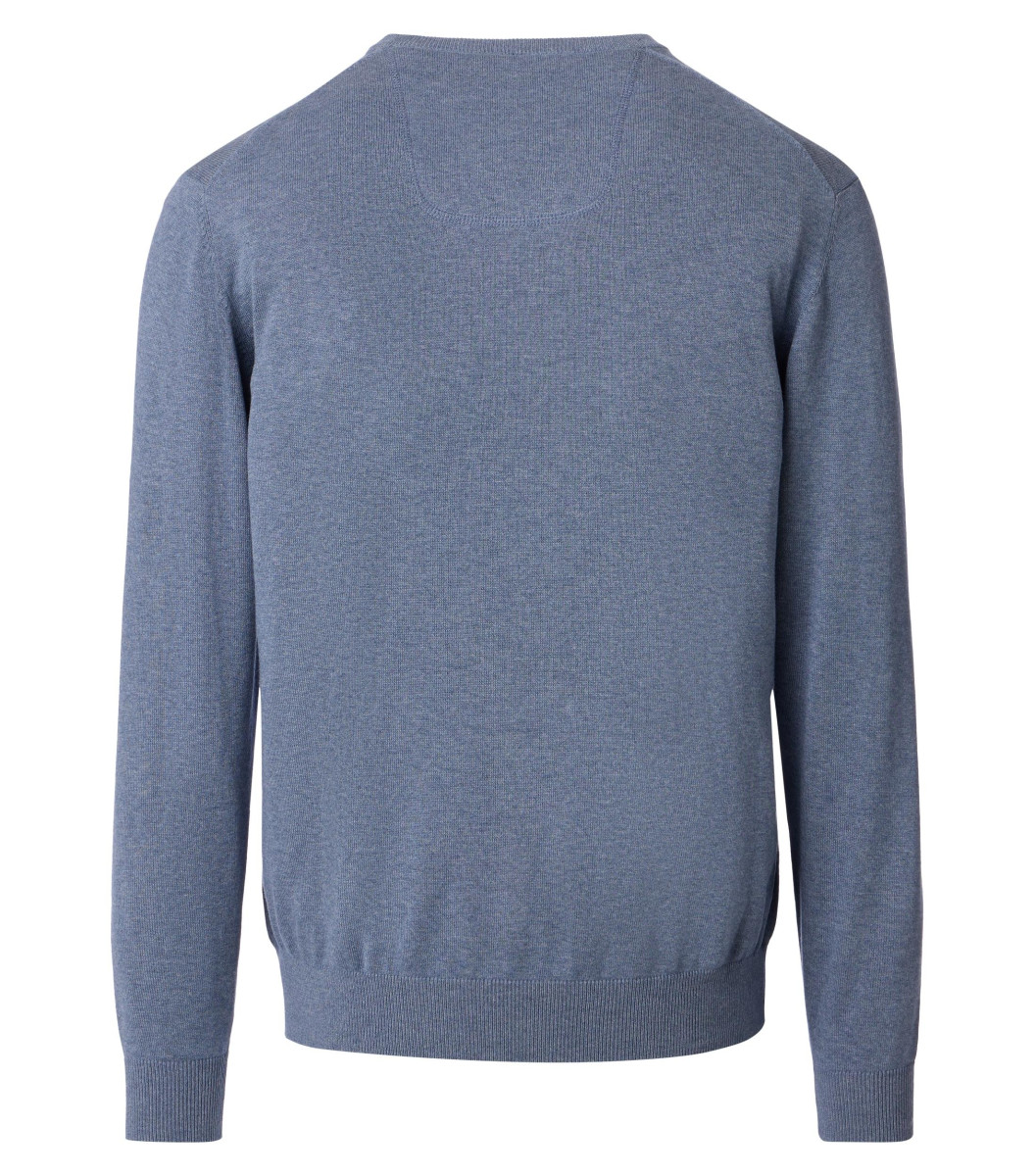 Casamoda V-neck jumper - blue (741)