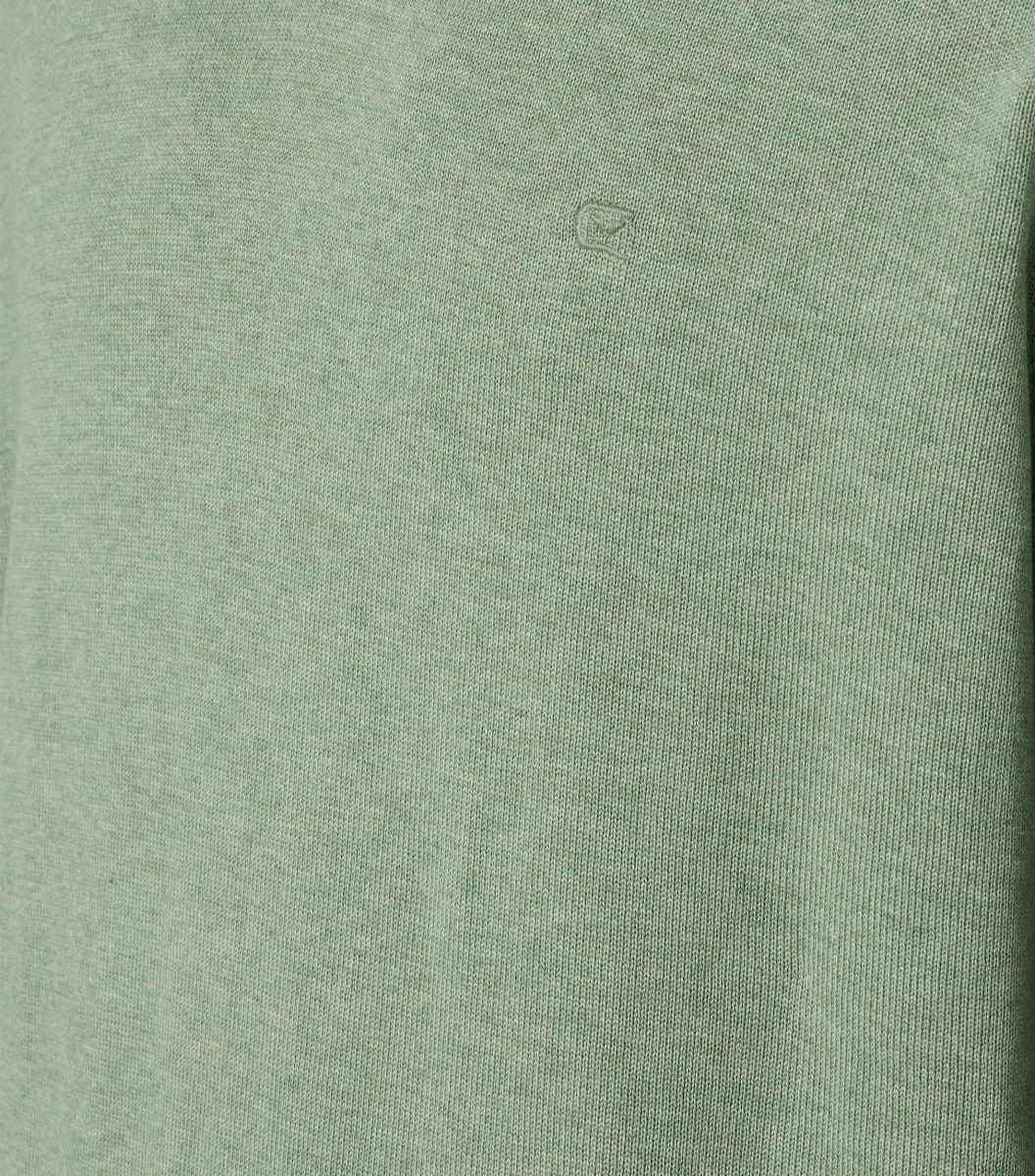 Casamoda V-neck jumper - green (387)